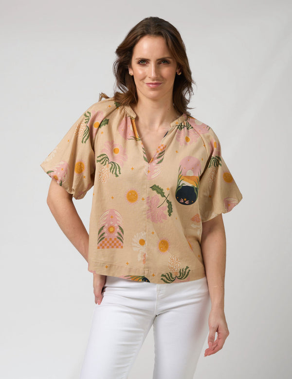 Stella & Gemma - Charlo Blouse - Desert Dreams